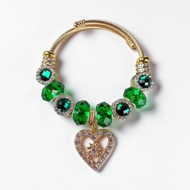 Emerald Heart Radiance Bracelet π