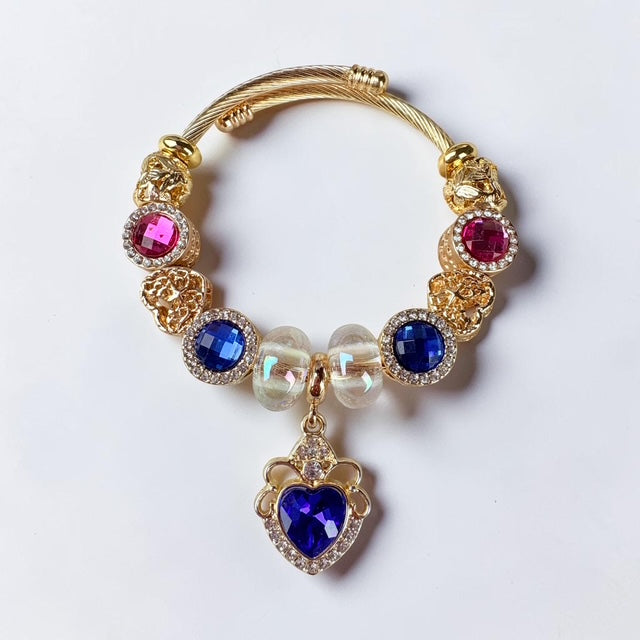 Royal Romance Heart Bracelet