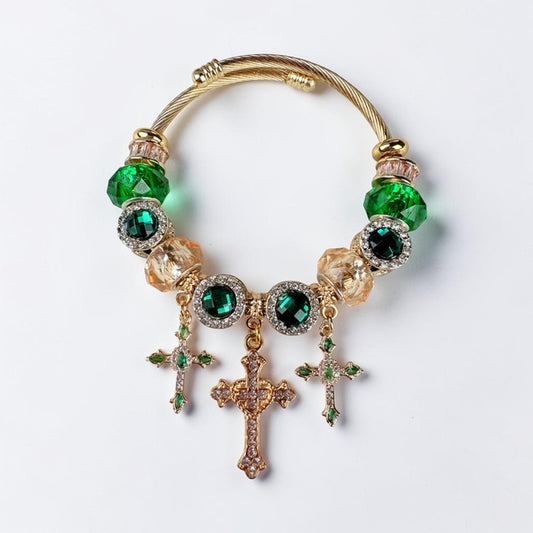 Faithfully Emerald Bracelet ✝️💚
