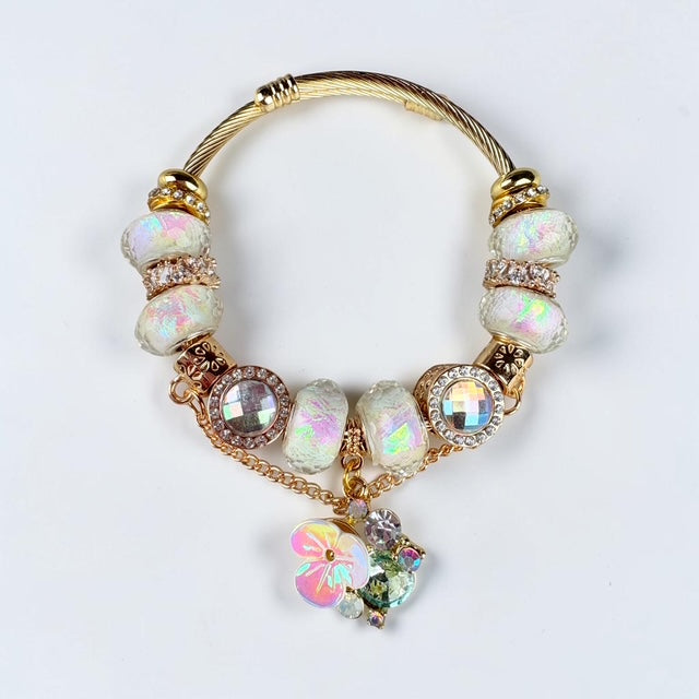 Iridescent Butterfly Glow Bracelet