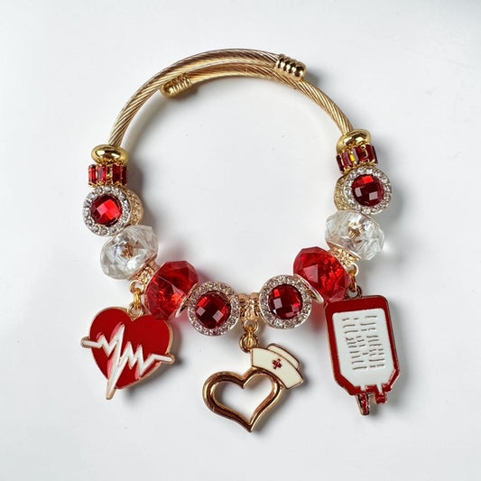 Heart of a Nurse Bracelet 1