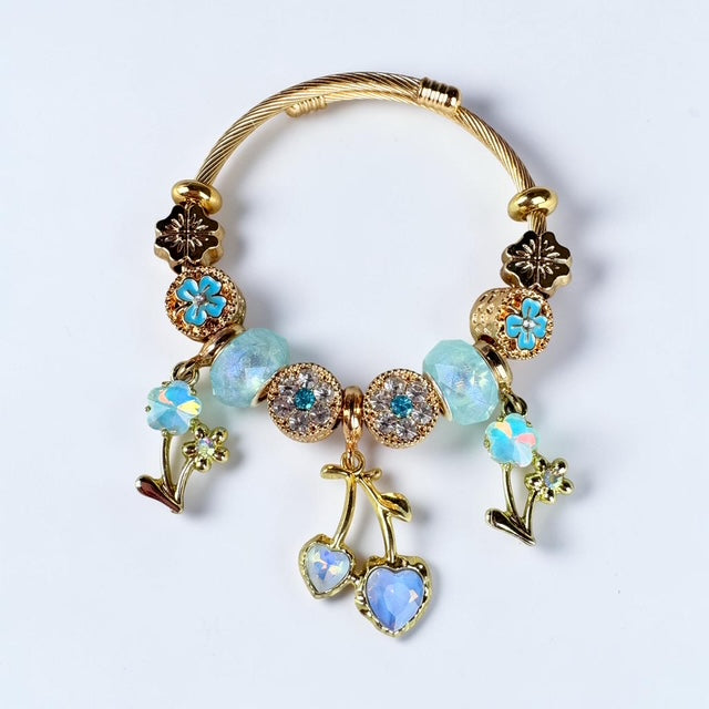 Turquoise Cherry Bliss Bracelet