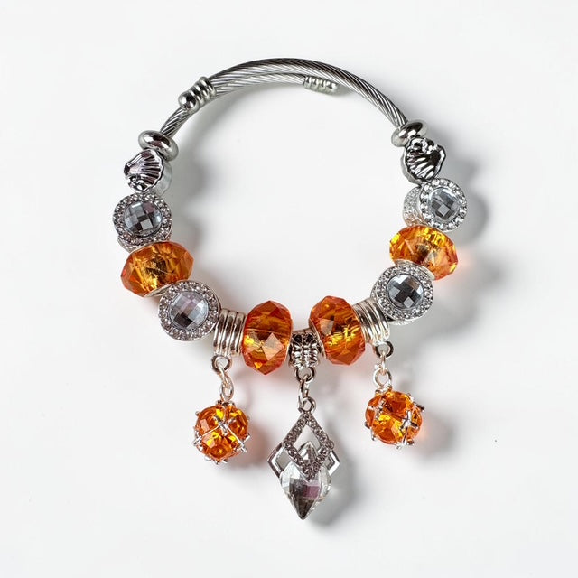 Citrus Sparkle Drops Bracelet