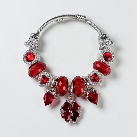 ❤️ Red Velvet Glam Bracelet