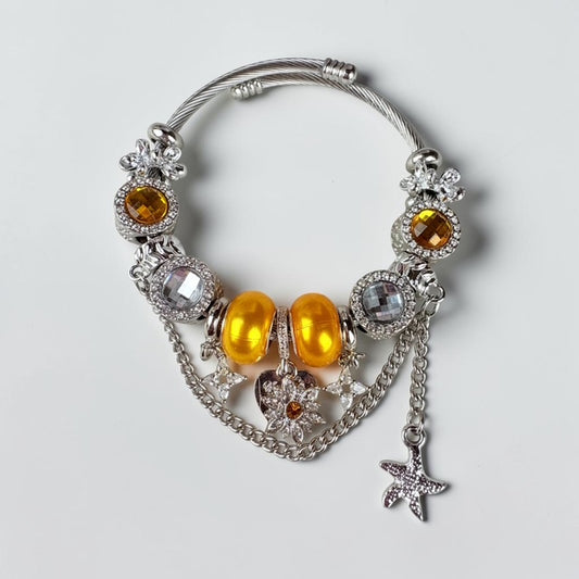 Sunlit Seaside Charm Bracelet